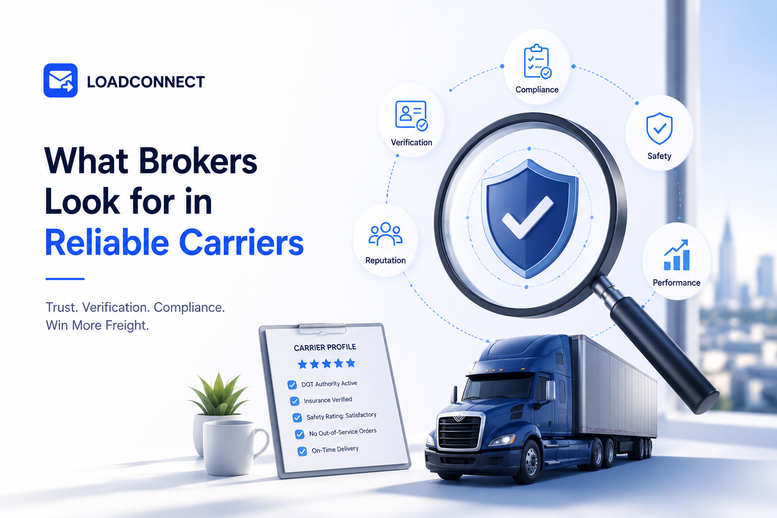 What Brokers Look for in Reliable Carriers - And How Those Traits Help Carriers Win More Freight